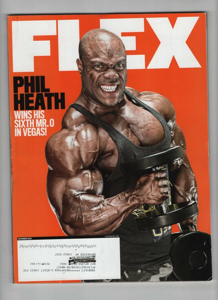 Flex Magazine Phil Heath Wins His 6th Mr. O December 2016 052020nonrh - Image 1 of 1