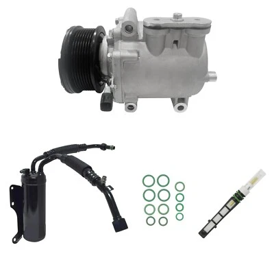 NEW RYC AC Compressor Kit AG06N Fits Ford Econoline E-350 Super Duty 7.3L 2002 - Image 1 of 4