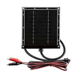 Powoxi 6V 1.5W Solar Panel to Recharge Deer Feeder Battery Waterproof Outdoor.