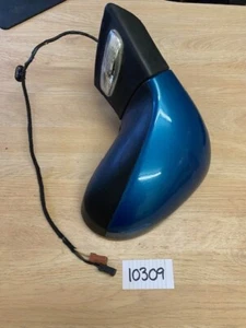 Espejo retrovisor pasajero eléctrico peugeot 207 07 azul pyme pieza original - Imagen 1 de 2