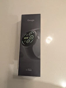 Google Pixel Watch 3 GA05773-US 3rd Gen 45mm LTE WiFi GPS Obsidian Matte Black - Photo 1 sur 3
