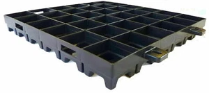 Paddockplatten Paddockgitter Reitplatzplatten - Medium (500x500x60) 1m² - NEU - Bild 1 von 12