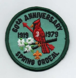OA Nawakwa Lodge 3 Activity Patch, 1979 Spring Ordeal 60th (eR1979-?), Mint! - Picture 1 of 1