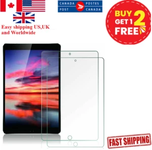 TEMPERED GLASS SCREEN PROTECTOR FOR APPLE IPAD 7 8 9 10.2'' - Picture 1 of 7