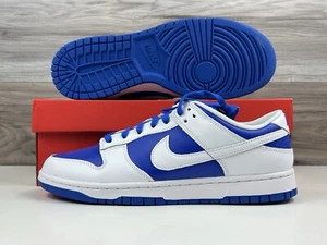Nike Dunk Low Retro "Racer Blue" White Royal Reverse | size 10.5 | DD1391 401 - Picture 1 of 12