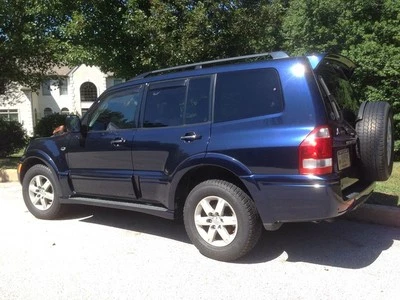 Alerón para Mitsubishi Montero SUV 2001-2007 techo trasero imprimación sin pintar nuevo Foto 1 de 4