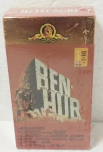1988 SEALED VHS double tape BEN-HUR#M900004 MINT never open or played HiFi Stere - Picture 1 of 6