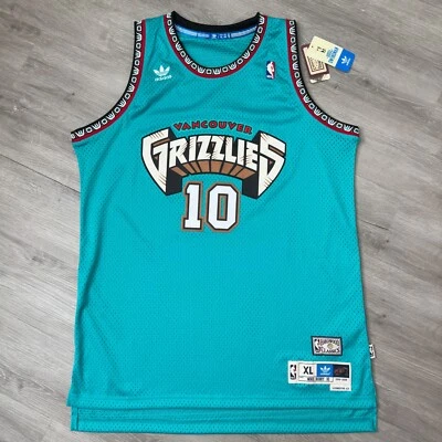Auténtica camiseta MIKE BIBBY Vancouver Grizzlies XL 48 Adidas Soul Swingman HWC Foto 1 de 4