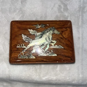 Rosewood trinket box 4”x 3” - Picture 1 of 7