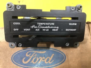 N.O.S. Original Ford 74 Torino Heater & A/C Controls.  D4OZ-19980D - Picture 1 of 4