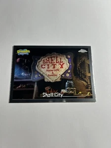 2025 Topps Chrome SpongeBob SquarePants Shell City Base Card - Picture 1 of 2