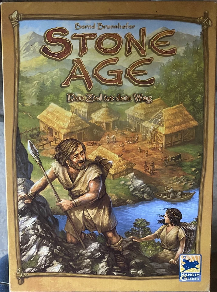 Stone Age : Board Game : 1-4 players.  English printed rules* - Image 1 of 4