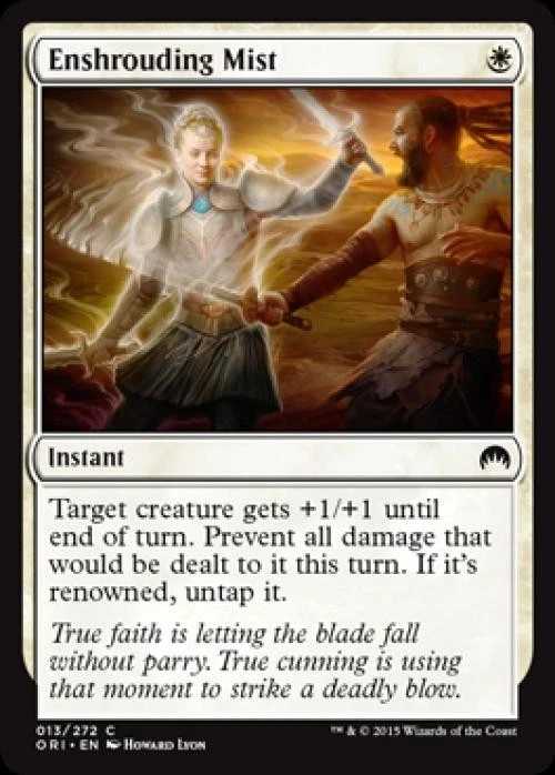 Enshrouding Mist -Foil Medium Play MTG Magic Origins - Image 1 of 1