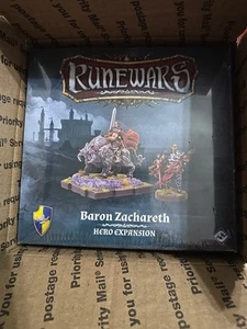 FFG RWM32 Runewars: Baron Zachareth Hero Expansion Pack (Neu Sealed) - Bild 1 von 1