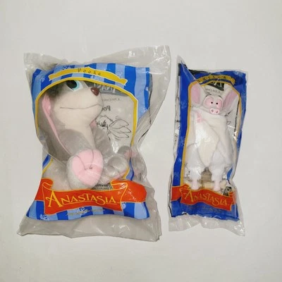 20th Century Fox Anastasia Movie 1997 Bartok (battery-operated) & Pooka (plush) - Image 1 of 4