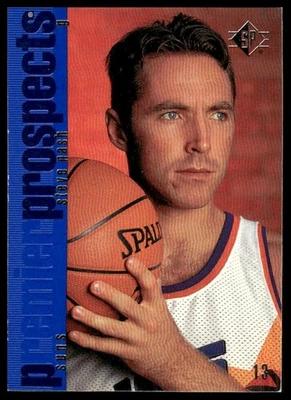 1996-97 SP #142 Steve Nash Rookie Premier Prospects Box Set RC Phoenix Suns - Image 1 of 2
