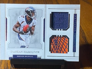 DaeSean Hamilton 2018 Panini National Treasures Dual Materials /99 RC 2666 - Picture 1 of 3