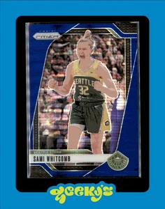 2024 Panini Prizm WNBA - Sami Whitcomb #88 Blue Pulsar /199 - Picture 1 of 2