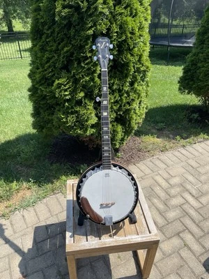 Vintage Harmony 5 String Eagle Banjo NICE FREE SHIPPING - Image 1 of 4
