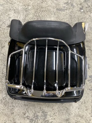 Harley Davidson Tour Pak Electra Glide 2014-23 Vivid Black 17 edición Shriner Foto 1 de 4