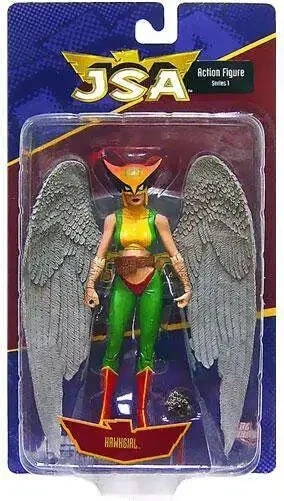 DC Direct JSA Hawkgirl Series 1 Action Figure NEW Damaged Packaging - Image 1 of 1