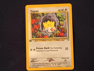 Togepi 51/111 Neo Genesis Regular - Image 1 of 2