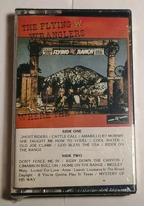 Flying W Wranglers – Where the West Begins Vol. 15 Cassette 1985 Sealed - Picture 1 of 2
