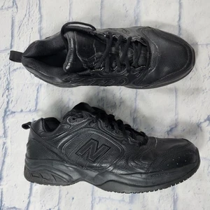 Zapato para caminar New Balance PARA HOMBRES 9.5 2E ancho negro atlético cómodo papá corredor - Imagen 1 de 9