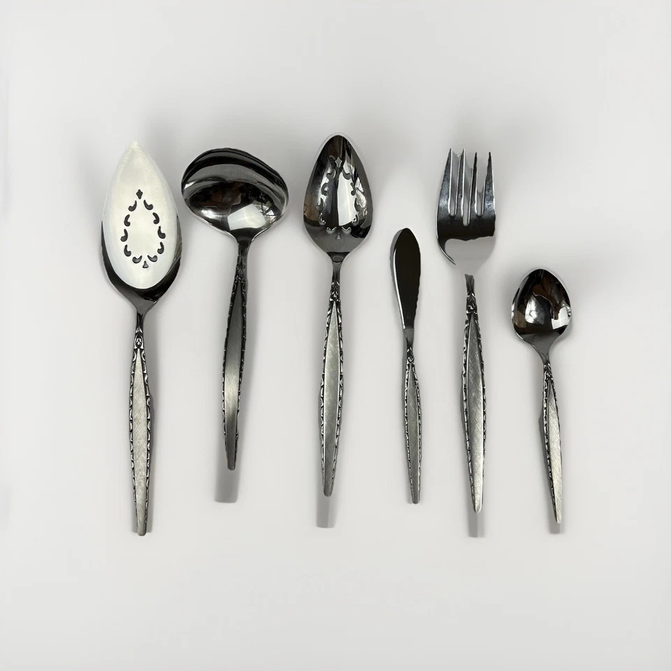 Community Stainless Flatware Set of 6 Mixed Pieces Vintage Silverware Lot - Image 1 of 4