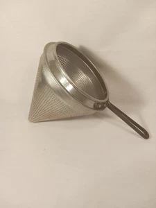 VTG Aluminum Cone Shape Collander Strainer Sieve 8"H X 6" Wear Ever #8 - Picture 1 of 14