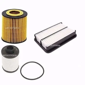 FOR VAUXHALL ZAFIRA 1.9 CDTi 120,150BHP 09-11 SERVICE KIT OIL/AIR/DIESEL FILTER - Imagen 1 de 1