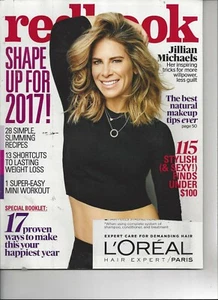 REDBOOK Magazine February 2017 JILLIAN MICHAELS Shape Up for 2017 - Picture 1 of 1