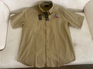 Tiger Hill Texas Luxury Twill Texas Fishing Button Down Shirt Size  XL - Picture 1 of 8