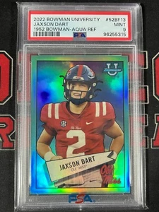 2022 JAXSON DART /150 AQUA TEAL 1952 PSA 9 BOWMAN U CHROME OLE MISS *CCB* - Bild 1 von 2