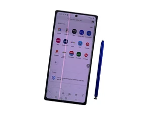 Samsung Galaxy Note10+ 5G SM-N976B 256GB Aura Glow Unlocked Smashed Screen 810 - Zdjęcie 1 z 24