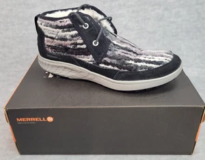 Merrell Trailschuhe Pechora Mid schwarz/grau/weiß gefüttert Damen 8,5 im Karton - Bild 1 von 10