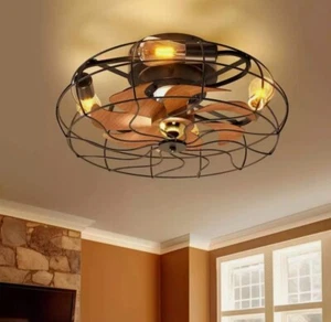 TOZING 19,6 Zoll Geschlossenes industrielles Bauernhaus schwarz Käfig niedriges Profil bündig Mou - Bild 1 von 4