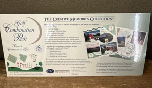 Creative Memories Golf Combination Pack Scrapbooking Cardmaking Nuovo Sigillato - Foto 1 di 5