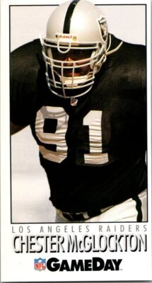 1992 GameDay #203 Chester McGlockton - Image 1 of 2