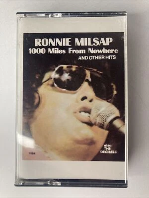 Vintage Ronnie Milsap 1000 Miles From Nowhere Cassette Country Works Free Ship!! - Image 1 of 4
