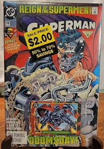 DC 1993 Limited Return of Superman Collector's Set Sealed 1st Print w/Poster - Bild 1 von 10