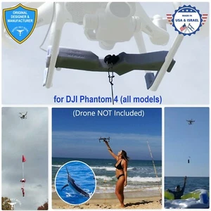 Dispositivo de lanzamiento profesional, pesca con drones, entrega de carga útil para DJI Phantom 4 - Imagen 1 de 12
