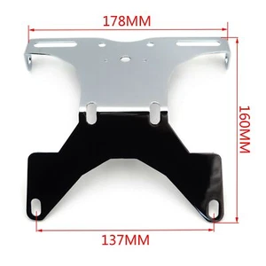 Cromo FENDER Eliminator Ordine Coda " Gsxr " Logo Per 1997-2004 Suzuki Gsxr 1000 - Foto 1 di 7