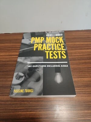 2021-2022 PMP Mock Practice Tests: 380 Questions Including Agile Paperback - image 1 of 4