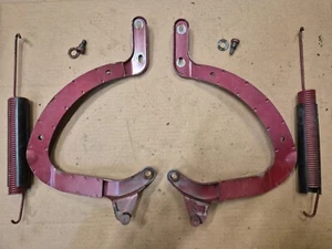 VW PASSAT B3 SEDAN REAR BOOT BOOTLID TAILGATE HINGES PAIR 357827301A 357827302A - Bild 1 von 5