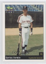 1991 Classic Best Fayetteville Generals Carlos Fermin #18