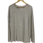 Time and True women's top striped long sleeve size 3XG/22