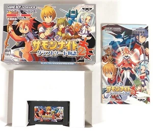 SUMMON NIGHT Craft Sword Monogatari 2 Nintendo Game Boy Advance GBA Jap Japan - Imagen 1 de 4