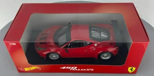 (Pa2) Hot Wheels Ferrari 458 Italia GT2 - 1:18 Diecast - Picture 1 of 8