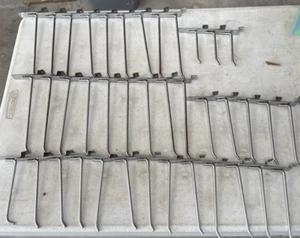 Uline Slatewall Hooks (18) 8" - (18) 6"- (3) 4" - Picture 1 of 1